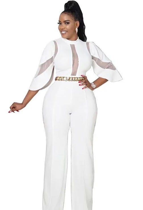 The Tiffany White Jumpsuit