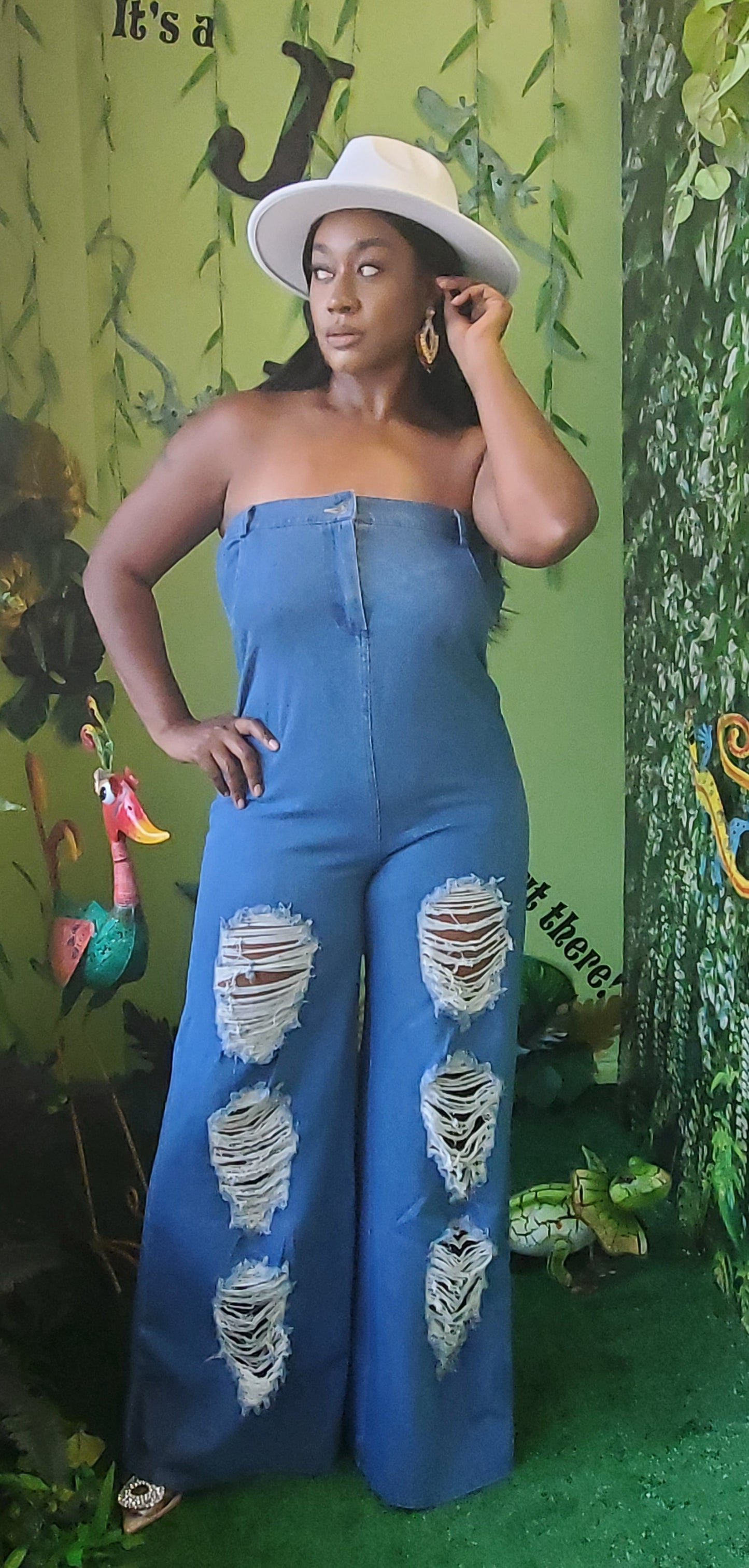 The Jordan Denim Jumpsuit