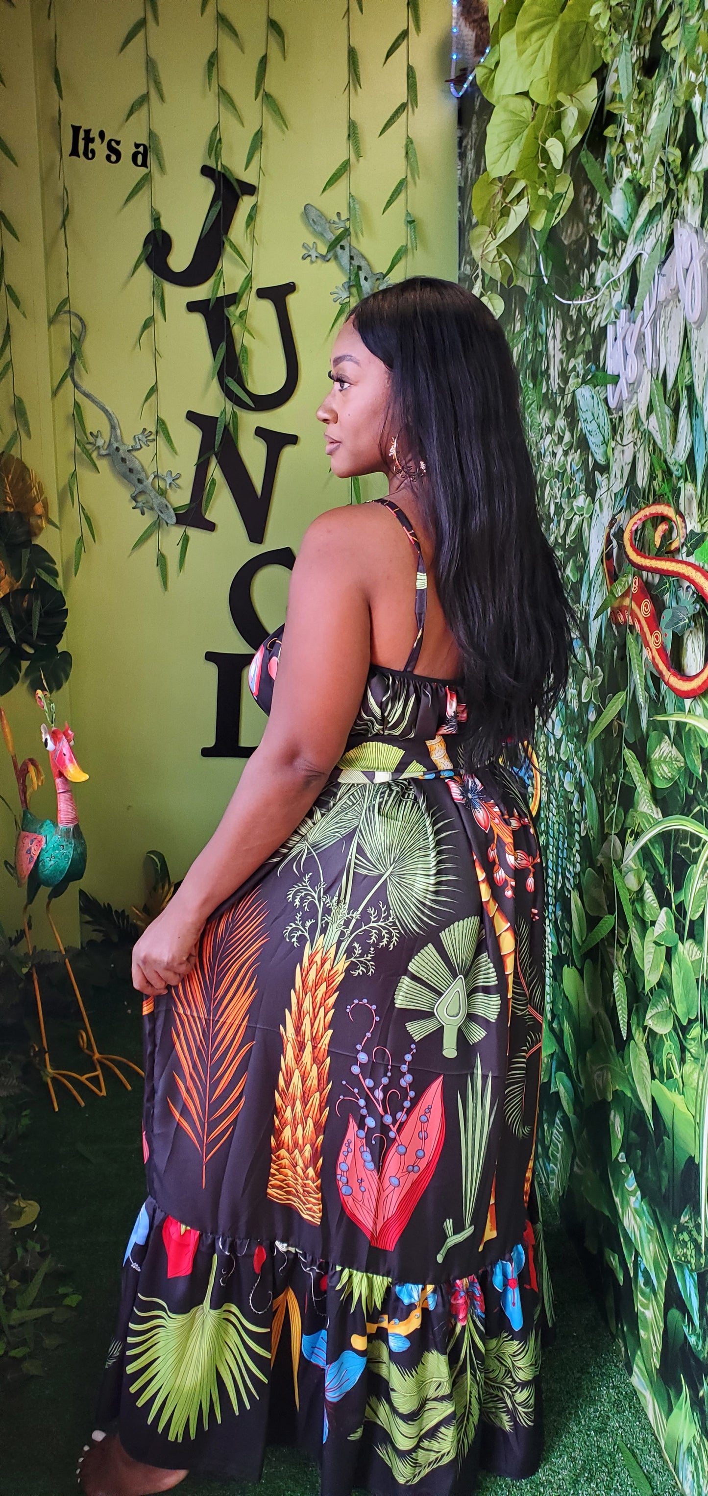 Safari Maxi With Tie