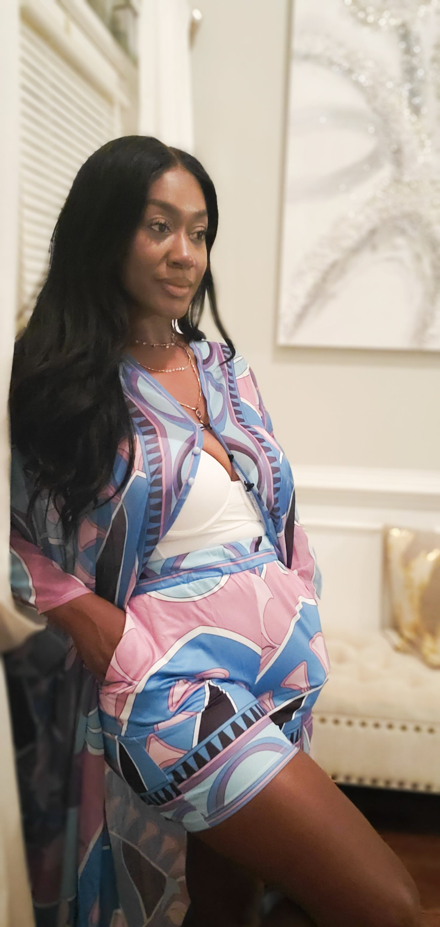 Resort Kimono Set