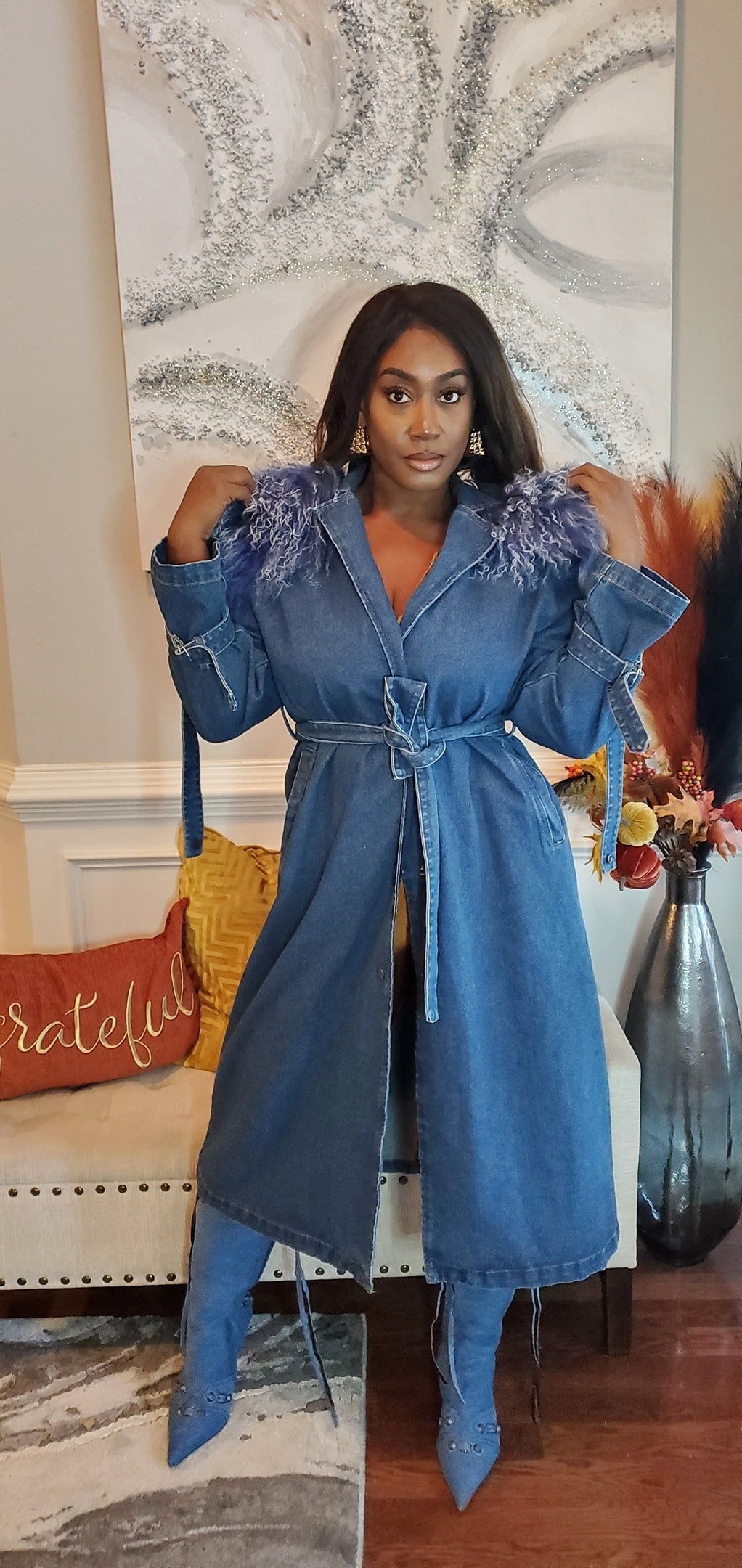 PREORDER Denim Deluxe Trench