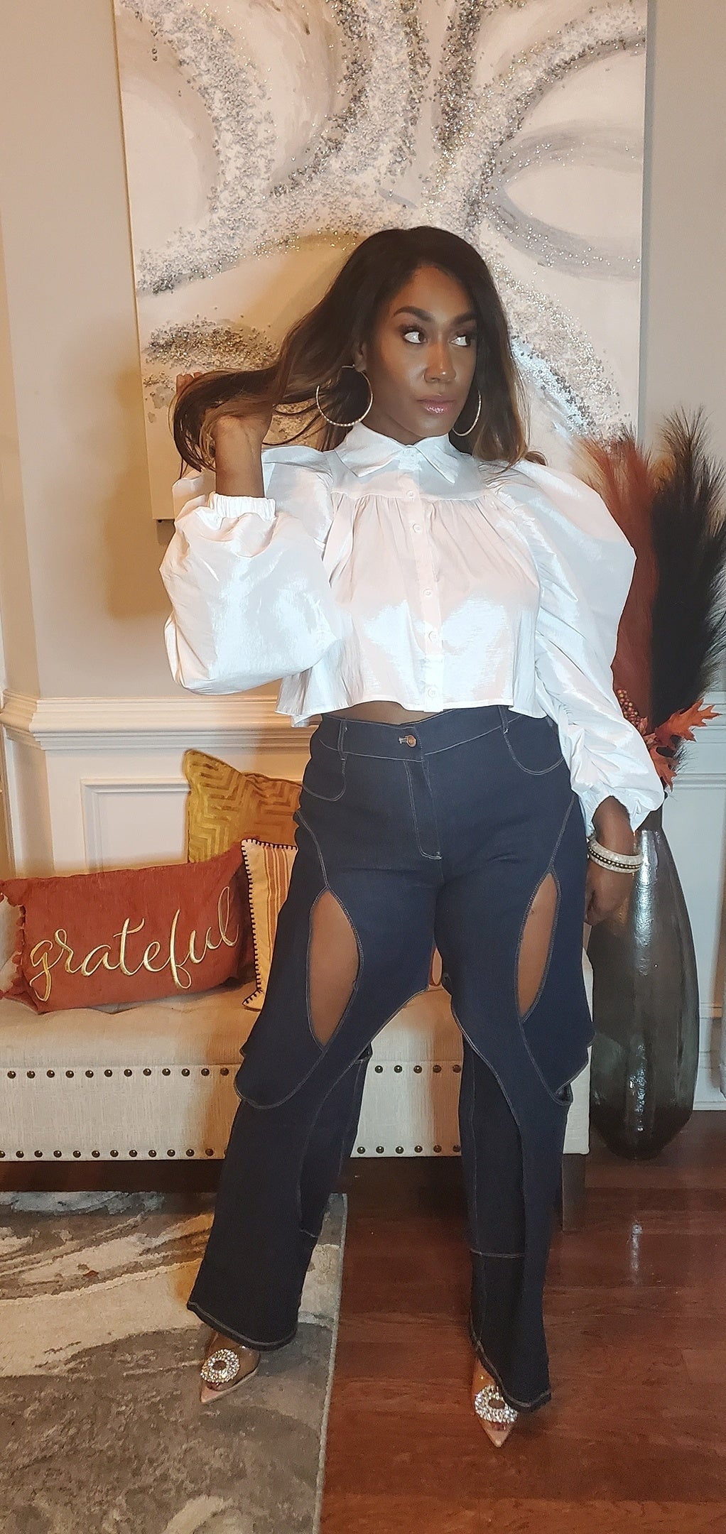 Get Into It Blouse