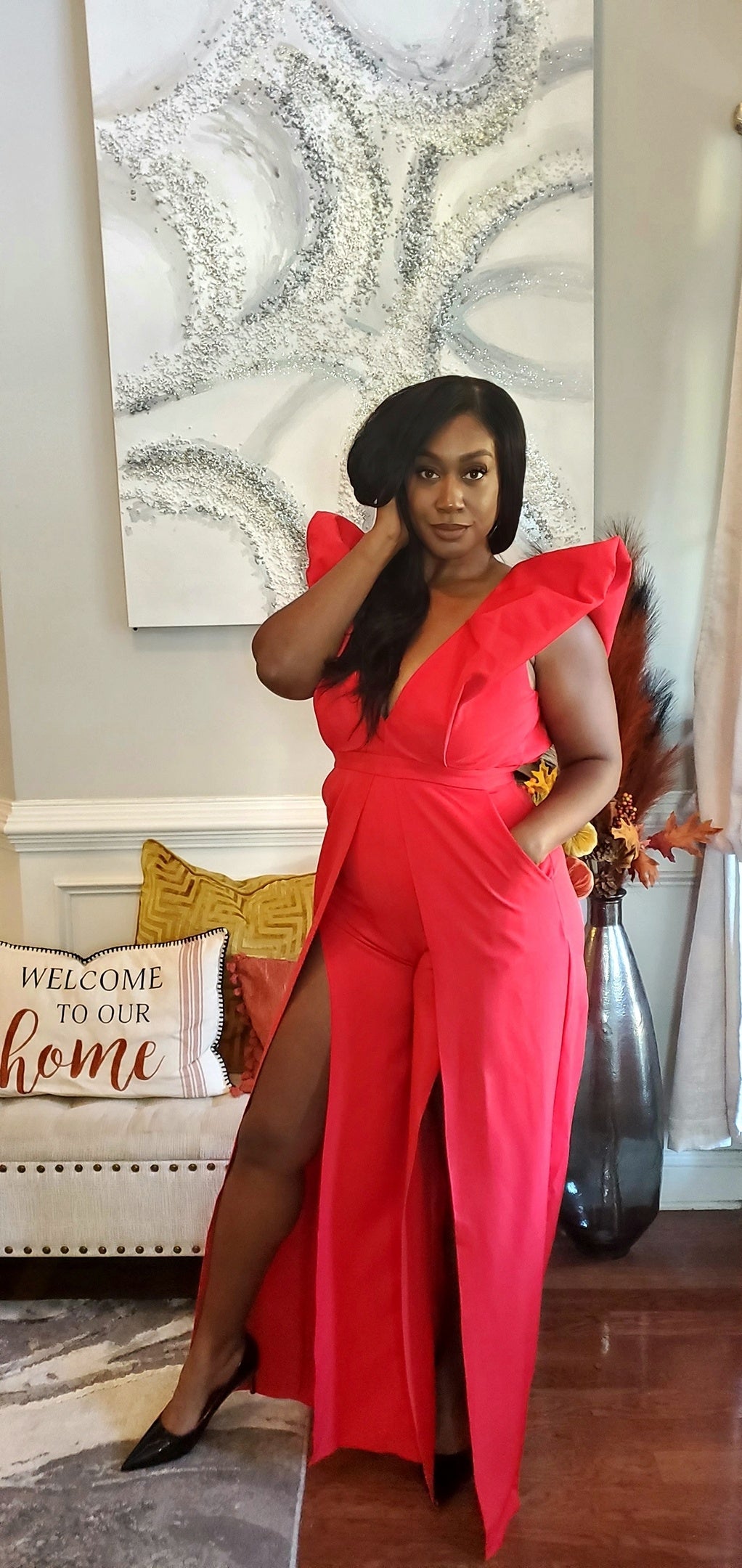 Red Affair Jumpsuit