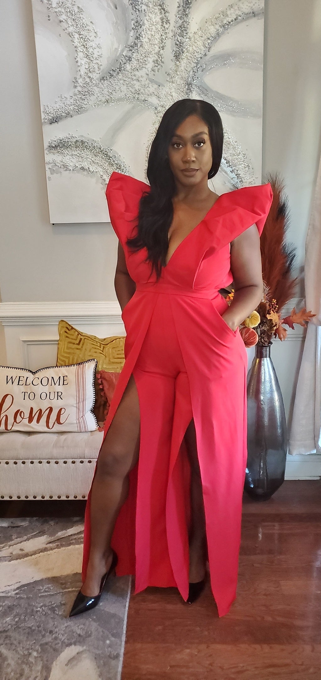 Red Affair Jumpsuit