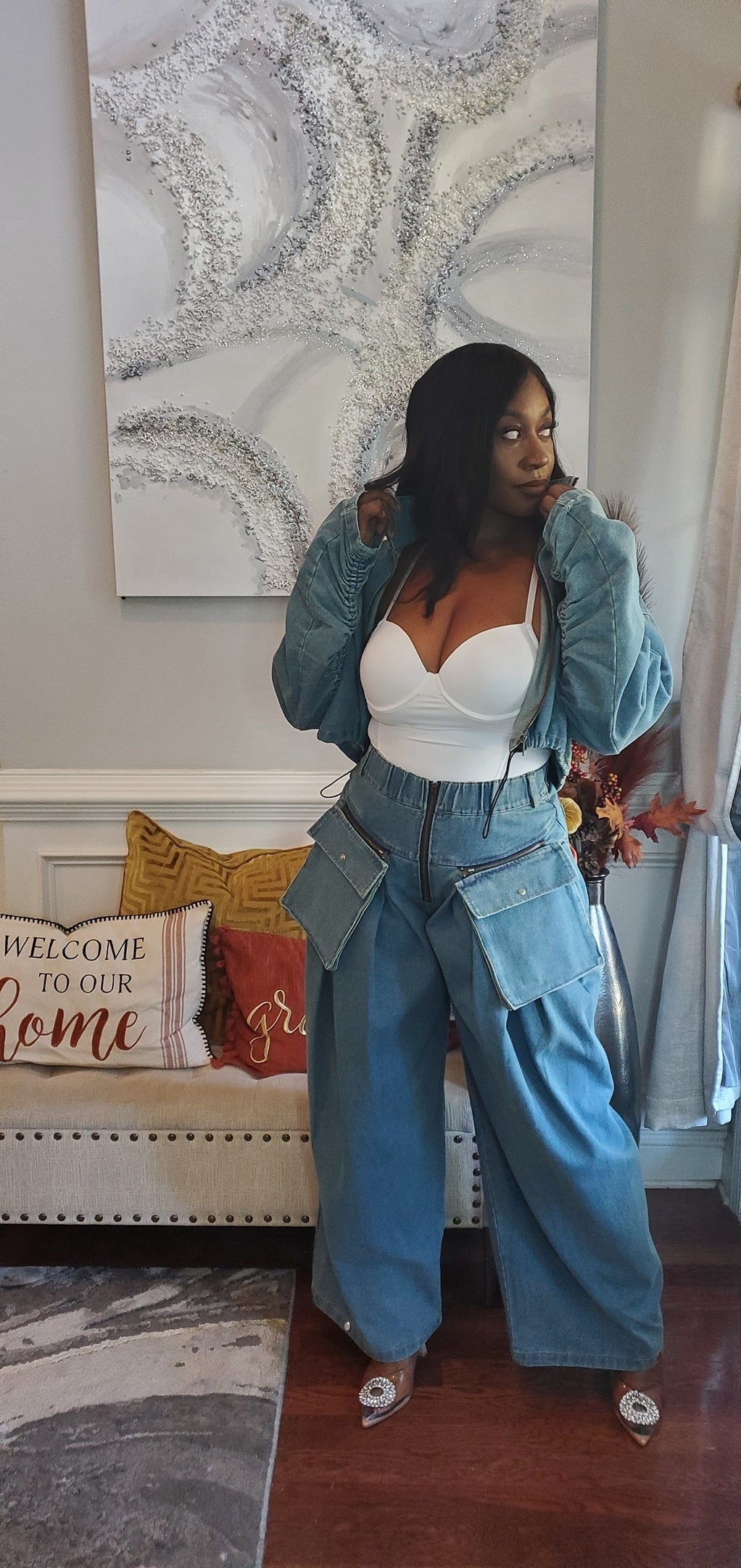 Ready for War Denim Set
