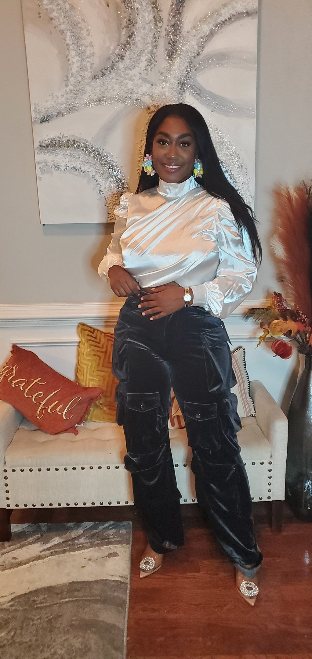Exclusive Cargo Velveteen Pant