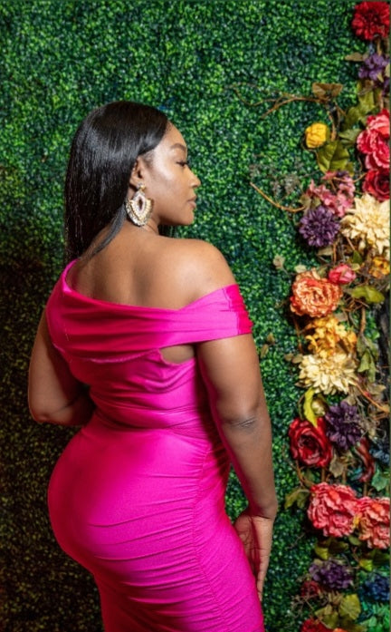 The "Wine and Dine Me" Midi Dress