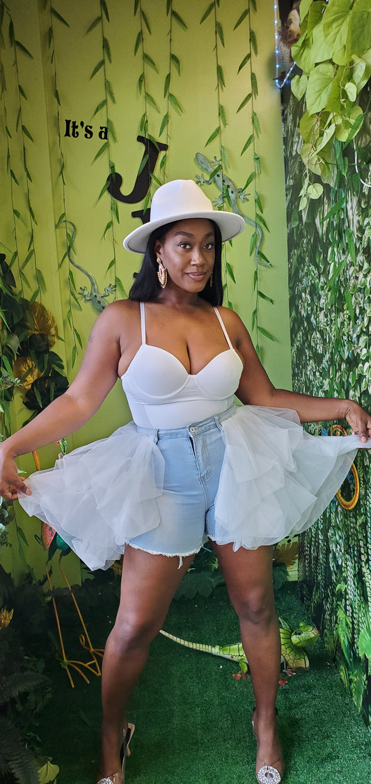 Boujee Tulle Shorts