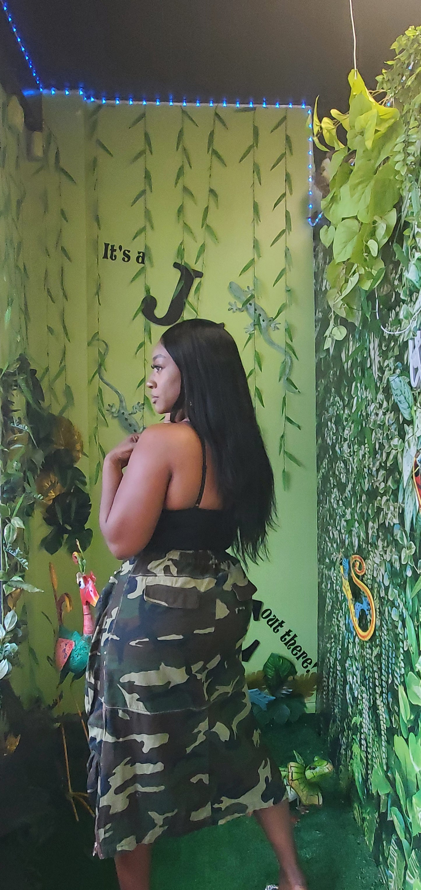 Hippie Camo Skirt