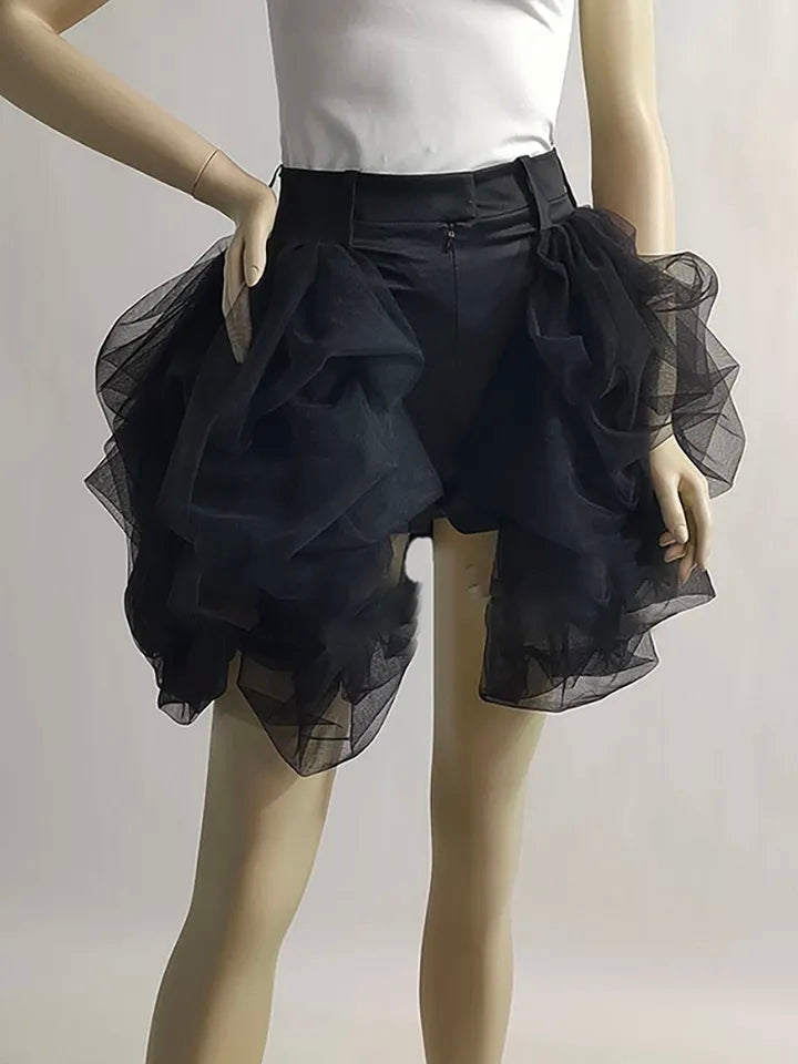 Boujee Tulle Shorts