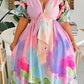 Colorful  Maxi Dress